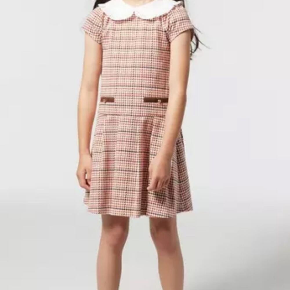 Janie and Jack Houndtooth dress 12